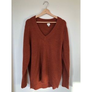 Oversized V-neck Sweater